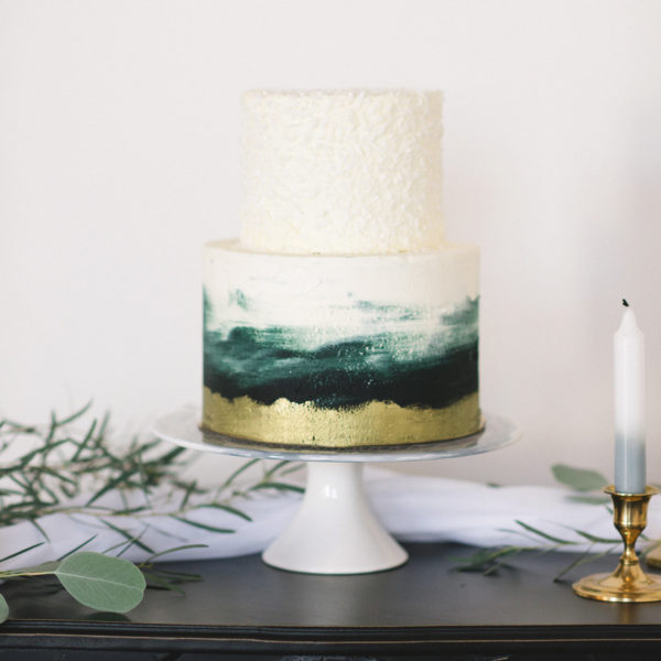 Winter Wedding Cake